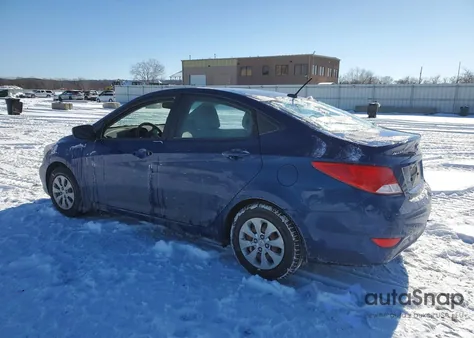 2016 Hyundai Accent Se z USA, uszkodzony, nr VIN KMHCT4AE2GU131404